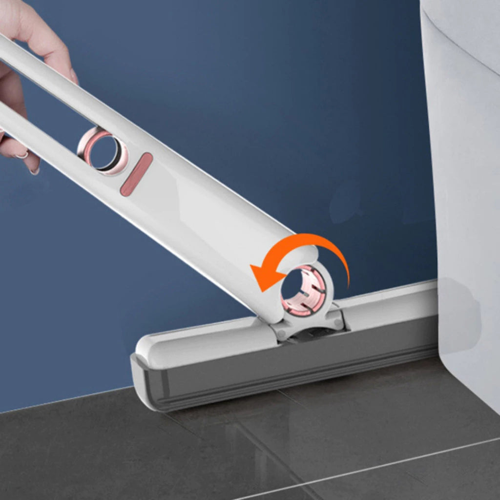 🧽 Mini Trapero Portátil 2 en 1 – Limpieza fácil sin mojarte las manos